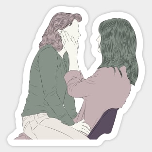 Abby and Harper - Happiest Season Sticker